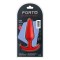 FORTO F-31 Anal-Plug aus Silikon Large Rot