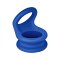 FORTO F-20 Penisring mit Hodenstrecker aus Silikon Large Blau