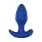 FORTO Vibrating Anal Plug aus Silikon Blau