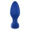 FORTO Vibrating Anal Plug aus Silikon Blau