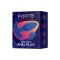 FORTO Vibrating Anal Plug aus Silikon Blau