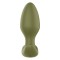 FORTO Vibrating Anal Plug aus Silikon Grün