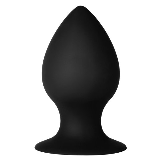 FORTO F-98 Cone Anal-Plug aus Silikon Small Schwarz