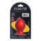 FORTO F-98 Cone Anal-Plug aus Silikon Small Rot