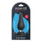 FORTO F-21 Tear Drop Anal-Plug aus Silikon Medium Schwarz