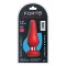 FORTO F-21 Tear Drop Anal-Plug aus Silikon Medium Rot