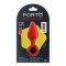 FORTO F-10  Anal-Plug mit Pull Ring aus Silikon Small Rot