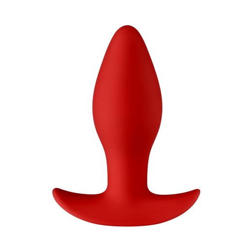 FORTO F-36 T Anal-Plug aus Silikon Rot