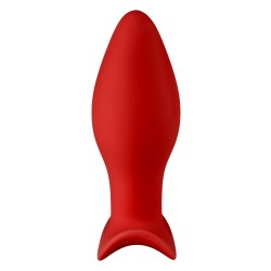 FORTO F-36 T Anal-Plug aus Silikon Rot