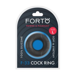 FORTO F-33 C-Ring aus Silikon Ø 25 mm Large Schwarz
