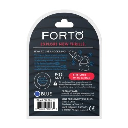 FORTO F-33 C-Ring aus Silikon Ø 25 mm Large Blau