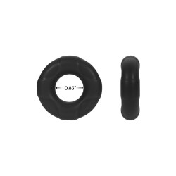 FORTO F-33 C-Ring aus Silikon Ø 21 mm Medium Schwarz