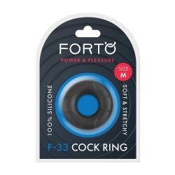 FORTO F-33 C-Ring aus Silikon Ø 21 mm Medium Schwarz