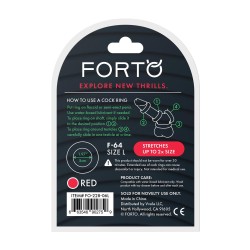 FORTO F-64 Ring Wide Ø 50 mm Large Rot
