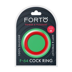 FORTO F-64 Ring Wide Ø 45 mm Medium Rot