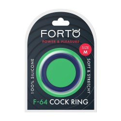 FORTO F-64 Ring Wide Ø 45 mm Medium Blau