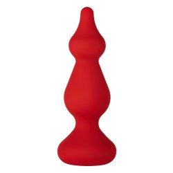 FORTO F-30 Pointer Anal-Plug aus Silikon Small Rot