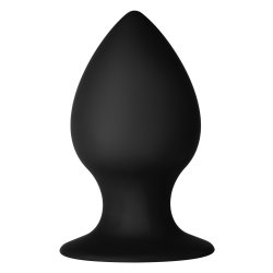 FORTO F-98 Cone Anal-Plug aus Silikon Large Schwarz