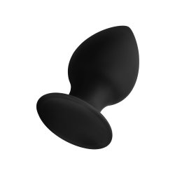 FORTO F-98 Cone Anal-Plug aus Silikon Large Schwarz