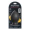 FORTO F-98 Cone Anal-Plug aus Silikon Large Schwarz