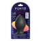 FORTO F-98R Rattler Cone Anal-Plug aus Silikon Medium Schwarz
