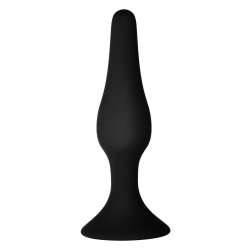 FORTO F-11 Lungo Anal-Plug aus Silikon Large Schwarz