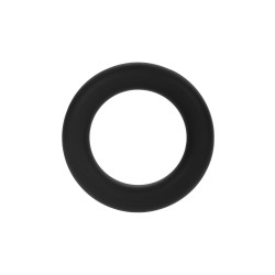 FORTO F-61 Penisring 3er-Set aus Silikon Schwarz