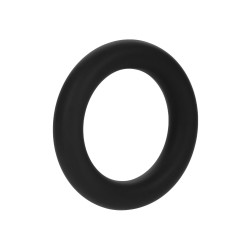 FORTO F-61 Penisring 3er-Set aus Silikon Schwarz