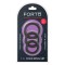 FORTO F-61 Penisring 3er-Set aus Silikon Schwarz