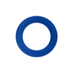 FORTO F-61 Penisring 3er-Set aus Silikon Blau