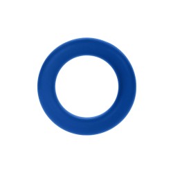 FORTO F-61 Penisring 3er-Set aus Silikon Blau