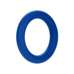 FORTO F-61 Penisring 3er-Set aus Silikon Blau