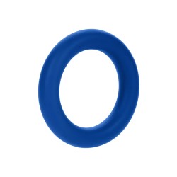 FORTO F-61 Penisring 3er-Set aus Silikon Blau