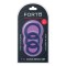 FORTO F-61 Penisring 3er-Set aus Silikon Blau