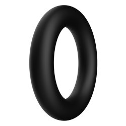 FORTO F-39 Trio Cockring Set aus Silikon Schwarz