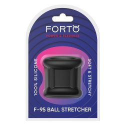 FORTO F-95 Ball Stretcher aus Silikon Schwarz