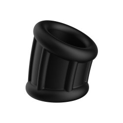 FORTO F-95 Ball Stretcher aus Silikon Schwarz