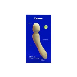 DAME Min External Wand Vibrator Gelb