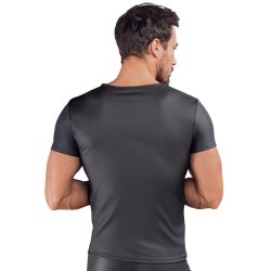 NEK Shirt mit blauen Metallic-Streifen