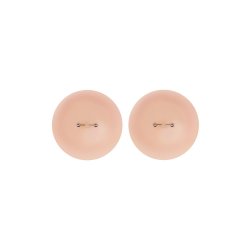 PEEKABOO Silicone Pierced Nipple Covers Beige