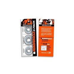 OXBALLS Rimringz 3er-Pack Penisringe aus TPR Transparent