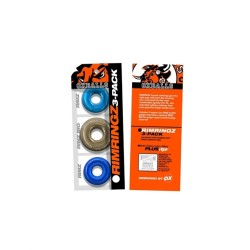 OXBALLS Rimringz 3er-Pack Penisringe aus TPR Blau/ Grau