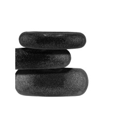 OXBALLS Cockpack 3er-Pack Penisringe aus TPR Schwarz