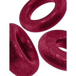 OXBALLS Cockpack 3er-Pack Penisringe aus TPR Cherry Lips