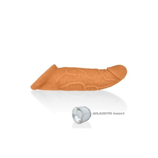 OXBALLS Coach Cocksheath aus Flex-TPR Skinz Peachy