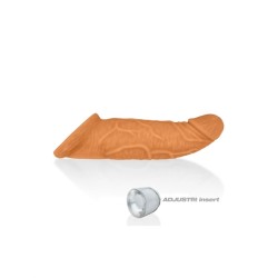 OXBALLS Coach Cocksheath aus Flex-TPR Skinz Peachy