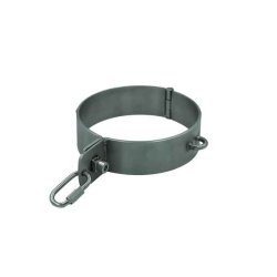 MR.B Dungeon Stainless Steel Halsband mit D-Ringen Large