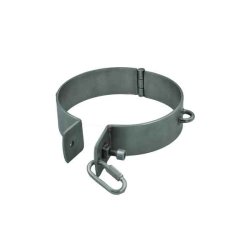 MR.B Dungeon Stainless Steel Halsband mit D-Ringen Large