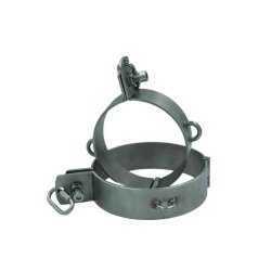 MR.B Dungeon Stainless Steel Halsband mit D-Ringen Medium
