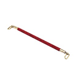LIEBE SEELE Kinbaku Ukiyoe Leather Spreader Bar Red Rosy